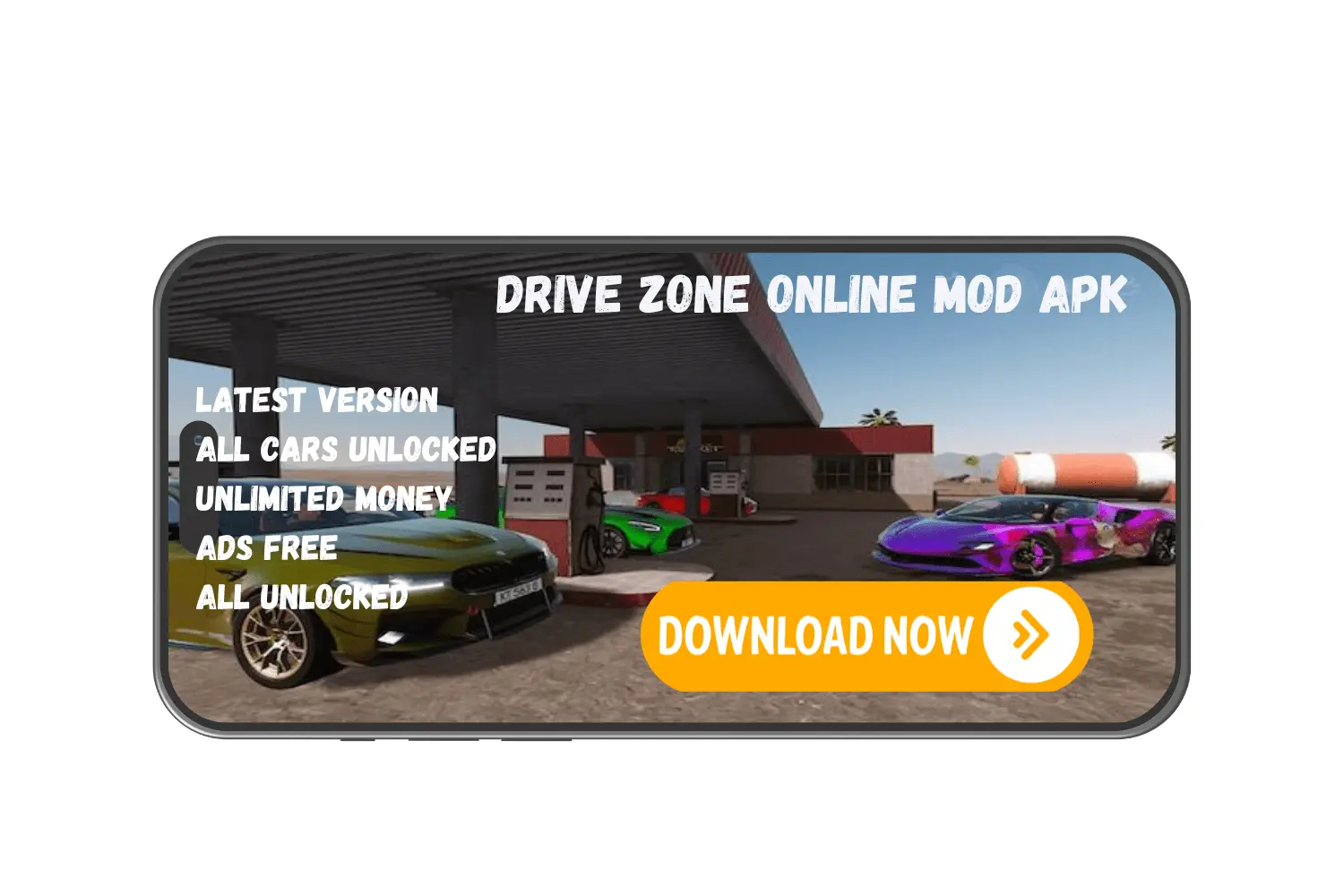 Drive Zone Online Mod APK Unlimited Money and All Cars Unlocked