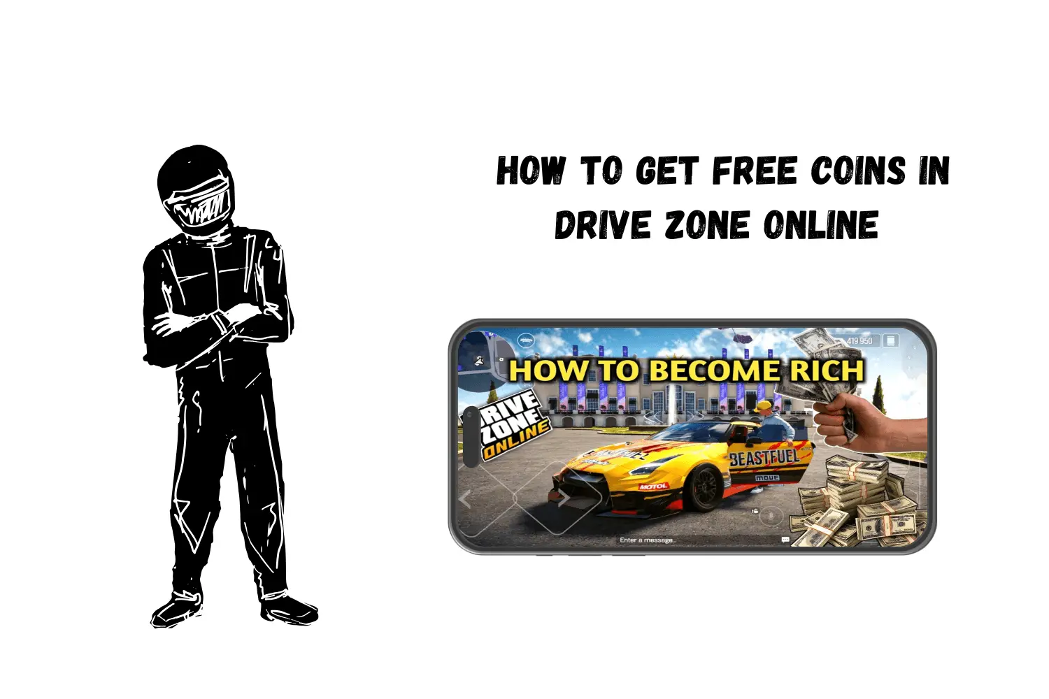 HOW TO GET FREE COINS IN DRIVE ZONE ONLINE 