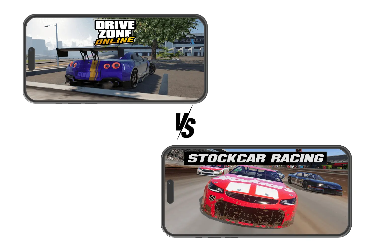 Drive Zone Online vs Stock Car Racing